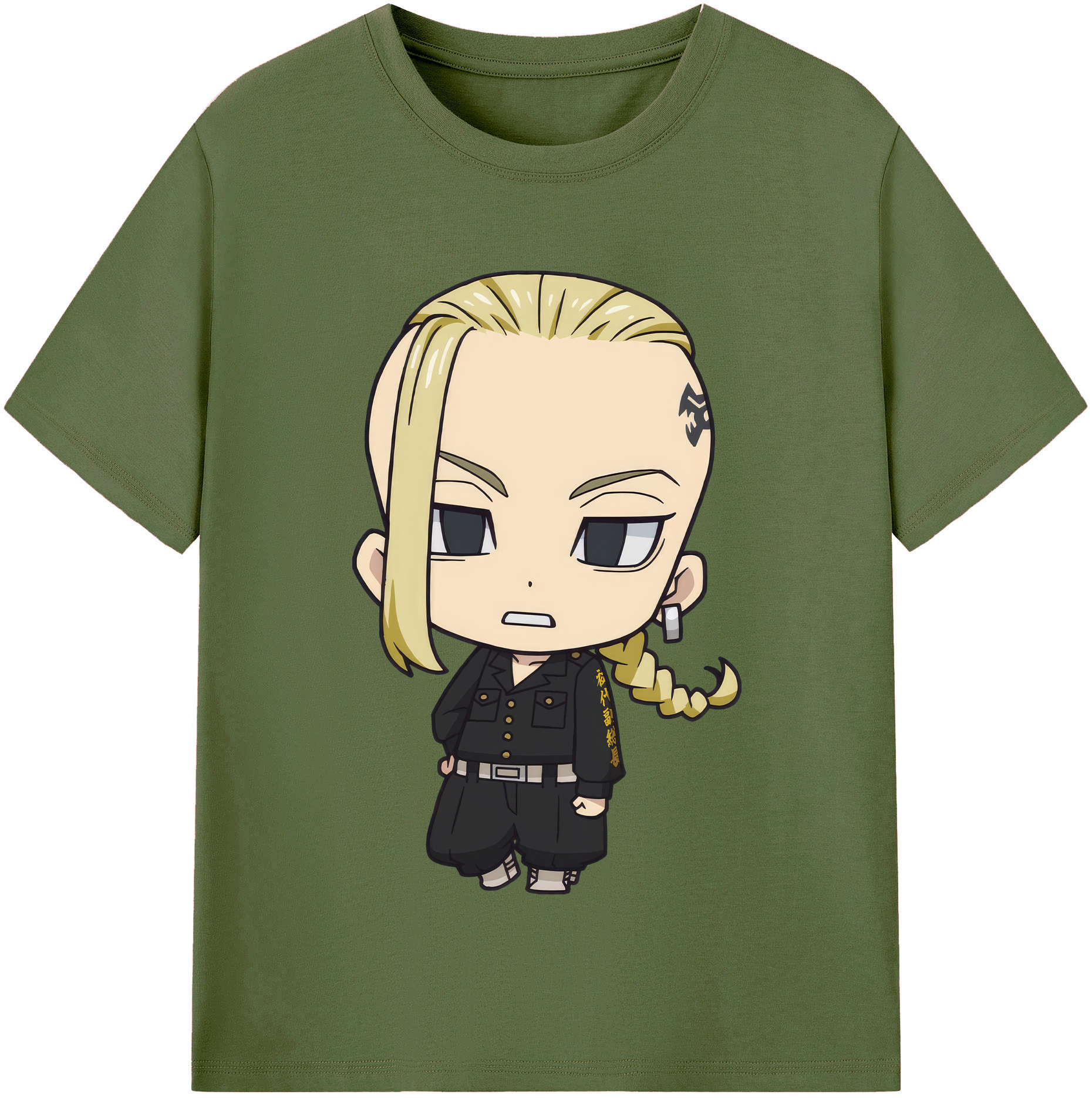 （画像用） 東京リベンジャーズ Tokyo Revengers 綿100％半袖Tシャツ（フロントプリント）